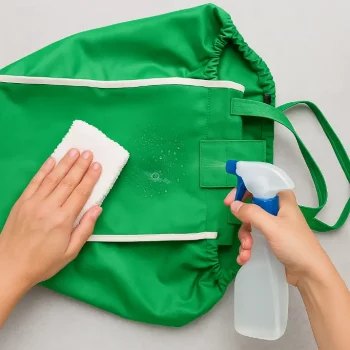 Cómo limpiar bolsa de carrito de la compra